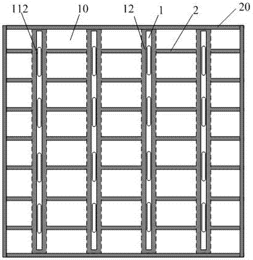 P type PERC two-sided solar battery and back electrode structure thereof