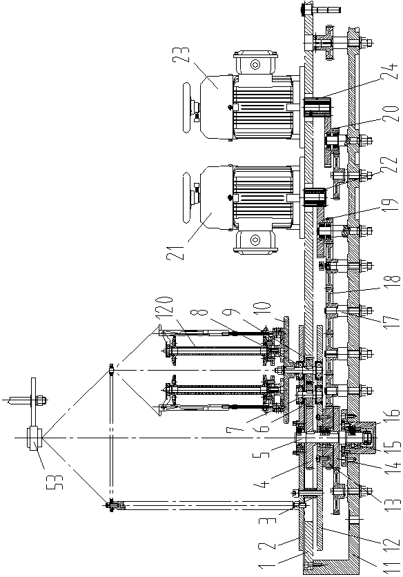 Stepless twist regulating device of twist regulating rope twister