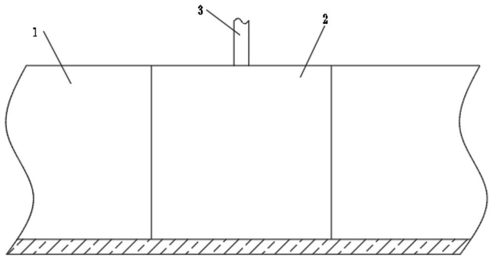 Urban drainage channel odor suppression treatment device