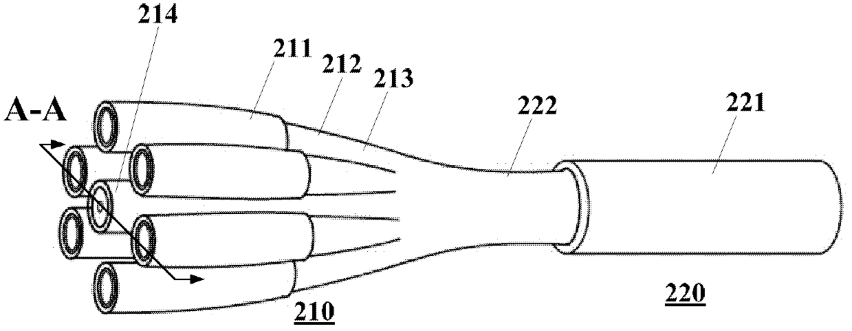 Large-mode-field fiber pumped coupler and manufacturing method thereof