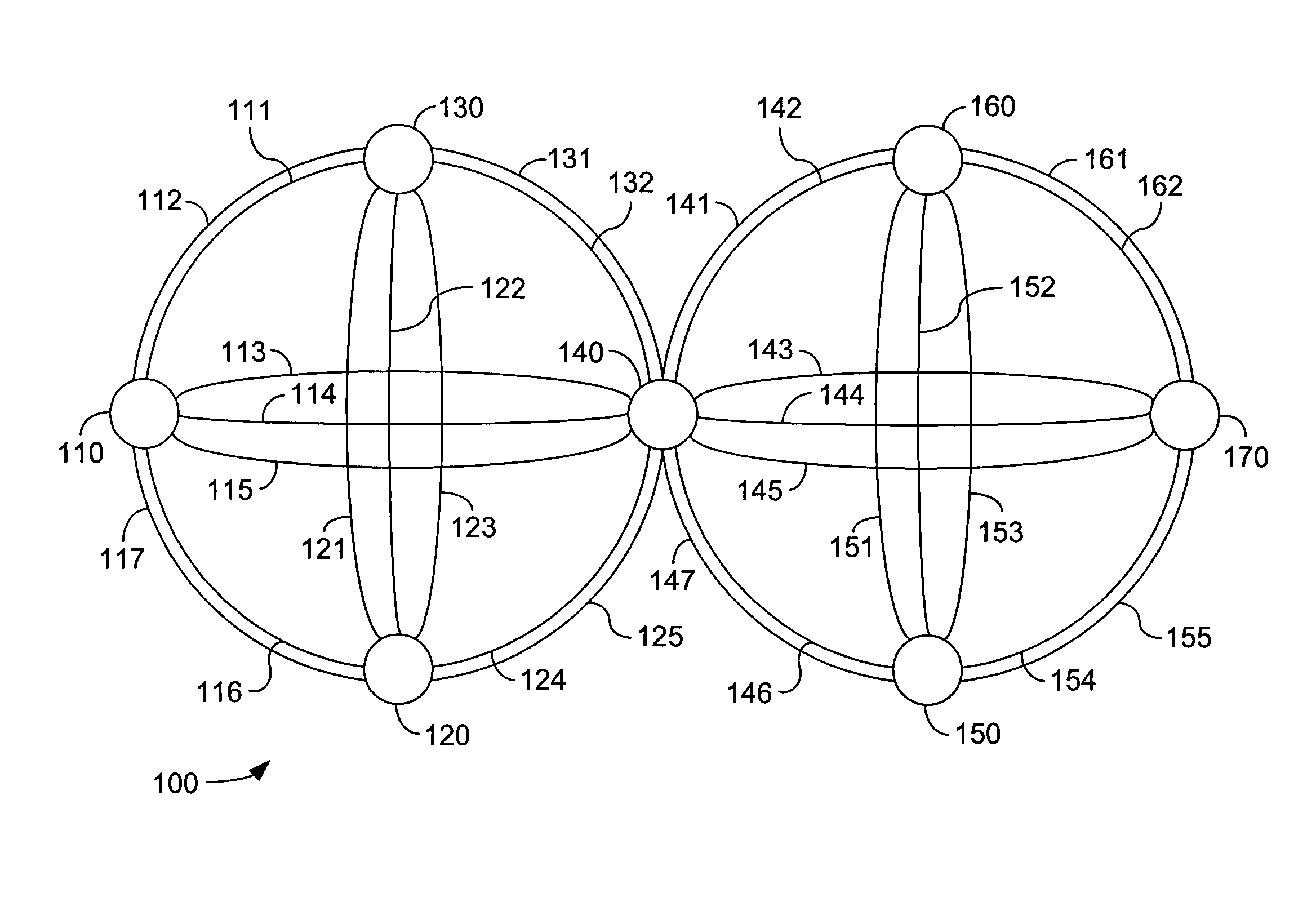 Method for computing aggregate traffic between adjacent points of presence in an internet protocol backbone network