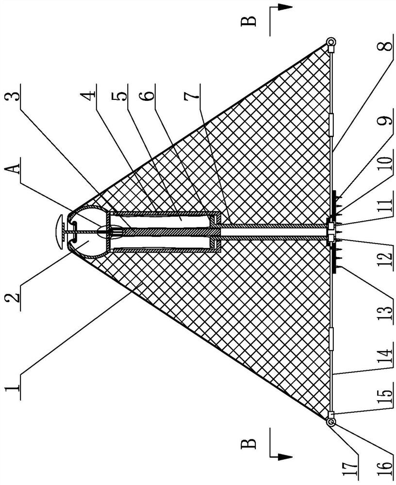 Easy-to-storage outdoor quick-build tent