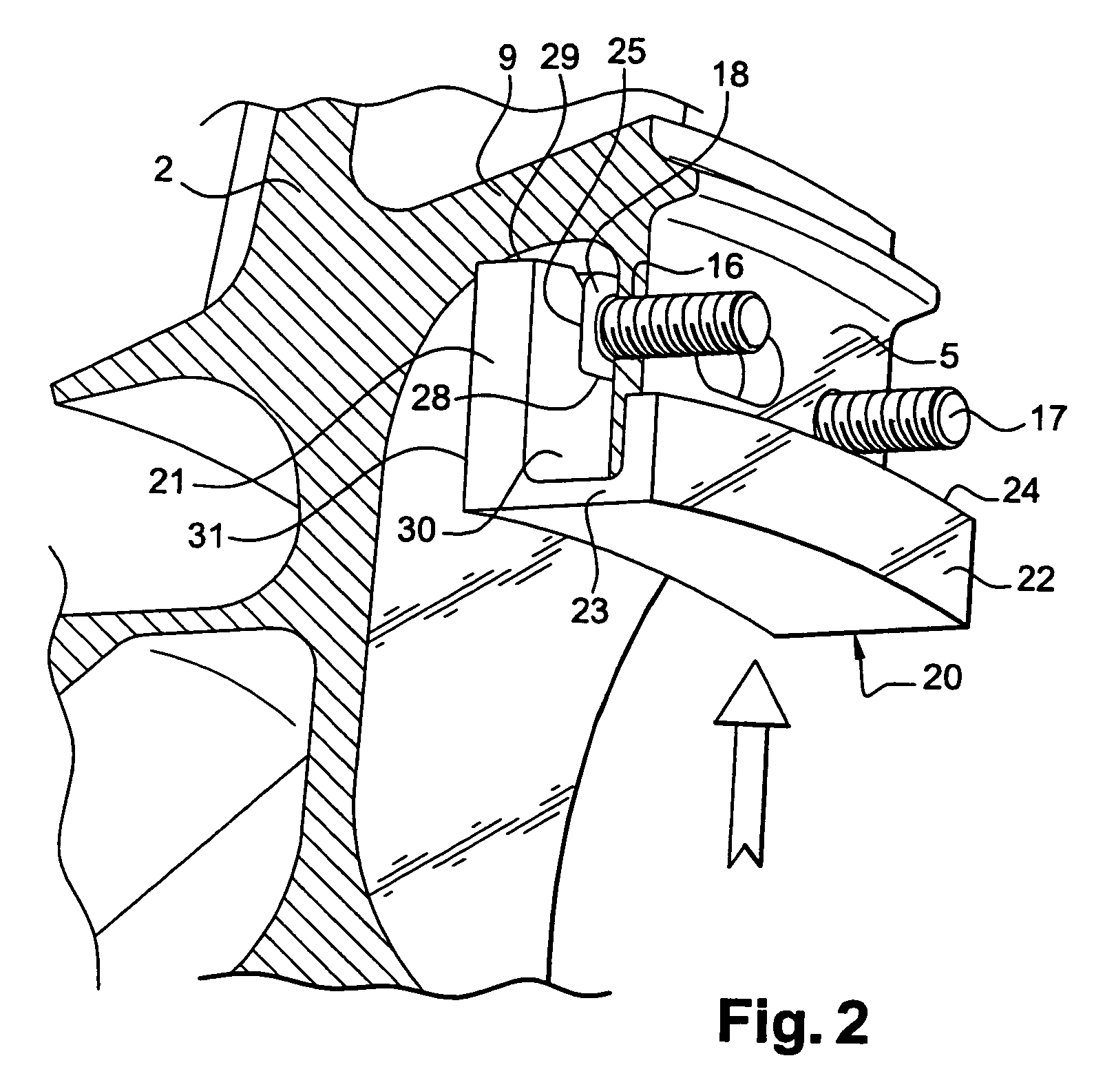 Screw and nut fastening device