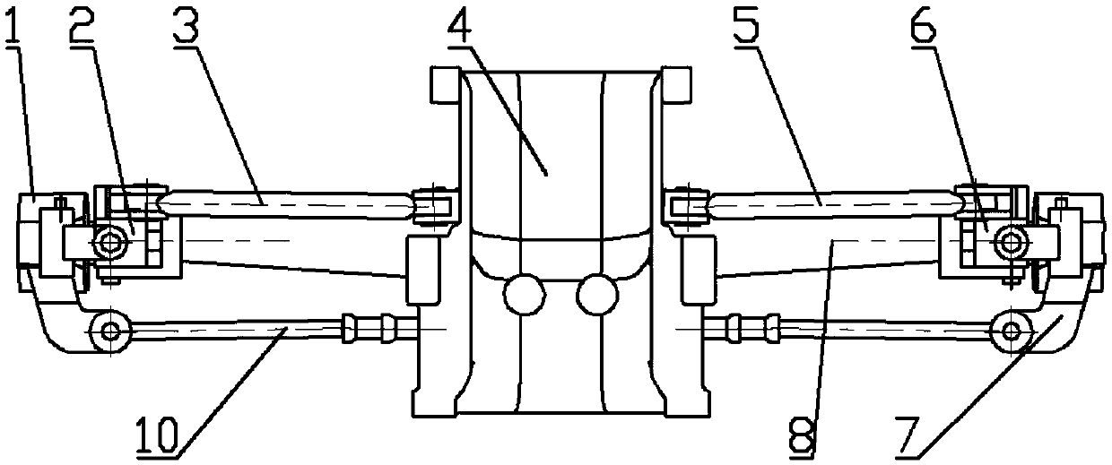 A Steering Bridge Device with High Ground Clearance