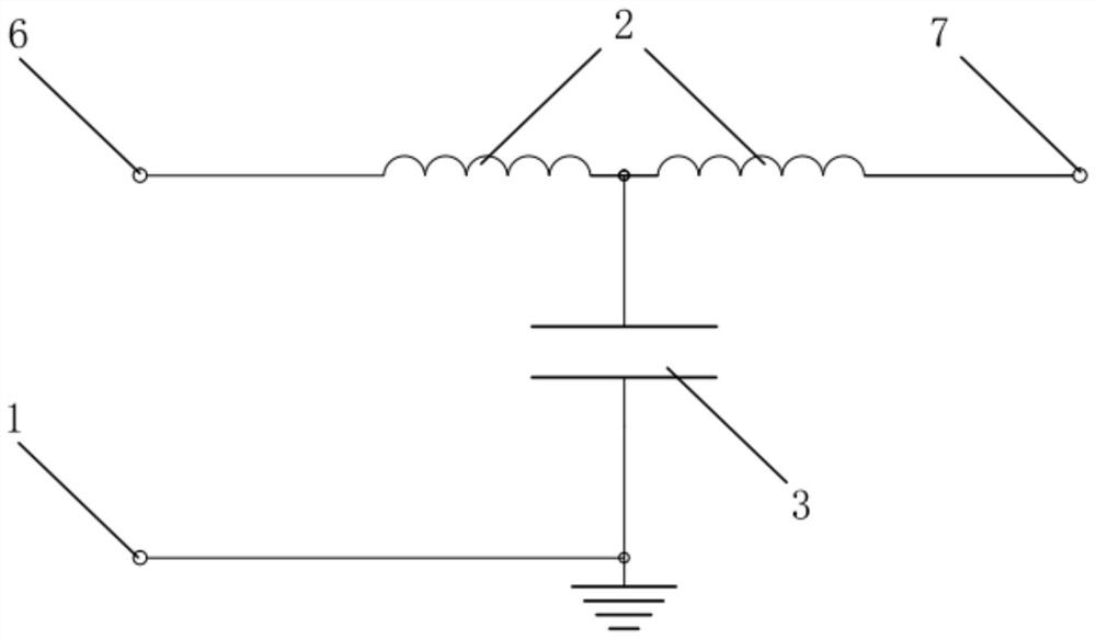 T-shaped tubular filter