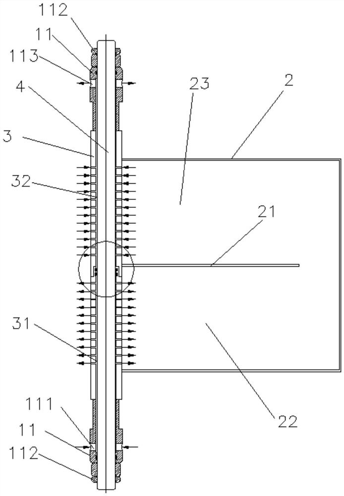 Energy-saving ultra-high-power concentration membrane assembly, membrane bag thereof, water treatment system and water treatment method