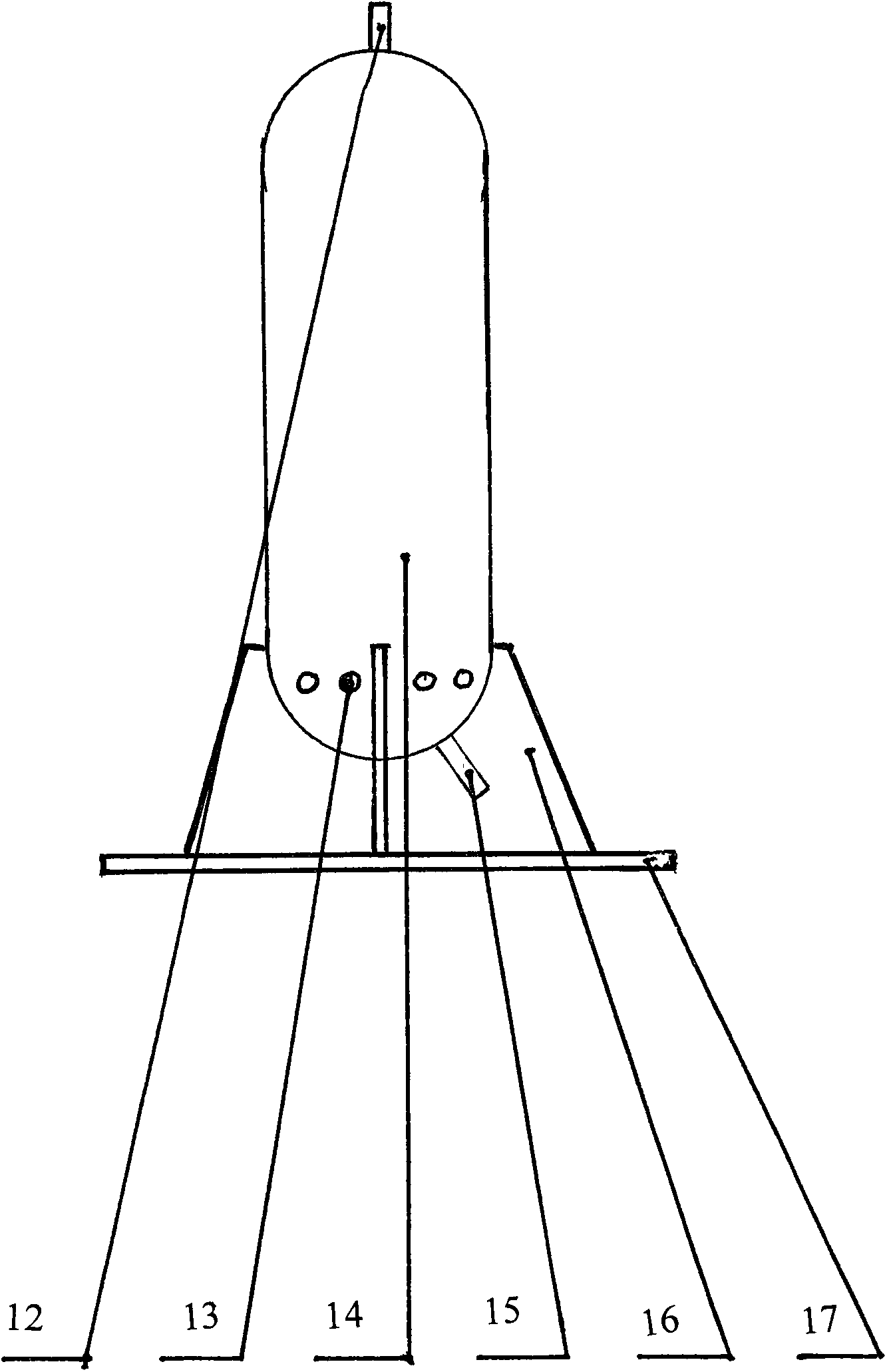 Large-scale rain-dropping machine