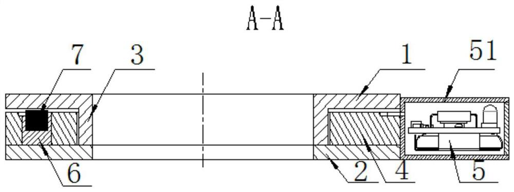 Bolt tightness intelligent detection piece