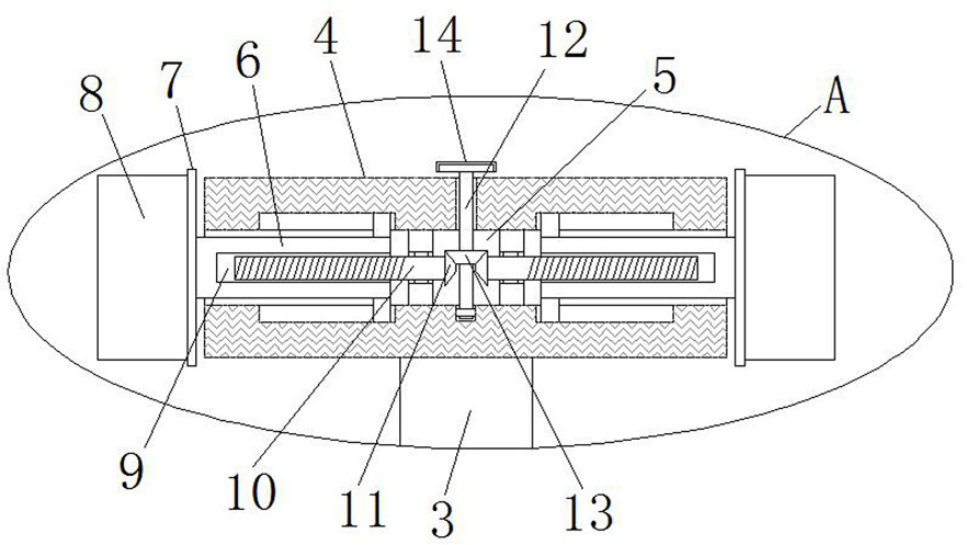 Target material finished product detection device