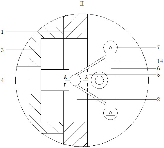 A prefabricated building concrete prefabricated column positioning guide device