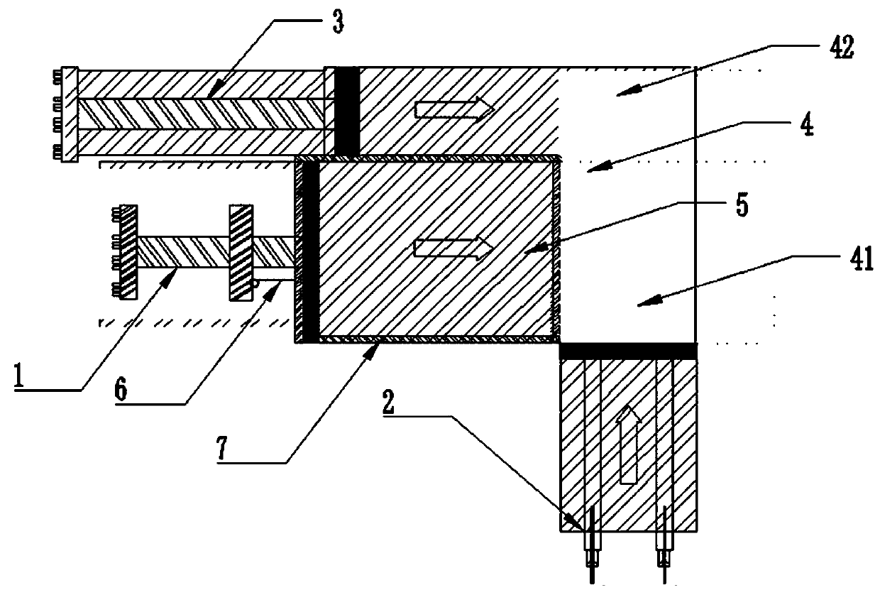 A device for pasture high-density compression molding and a method for adjusting weight during compression