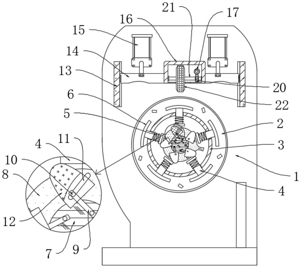 Winding device for fiber fabric processing