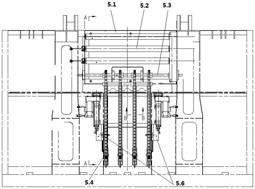 Roller conveyor line