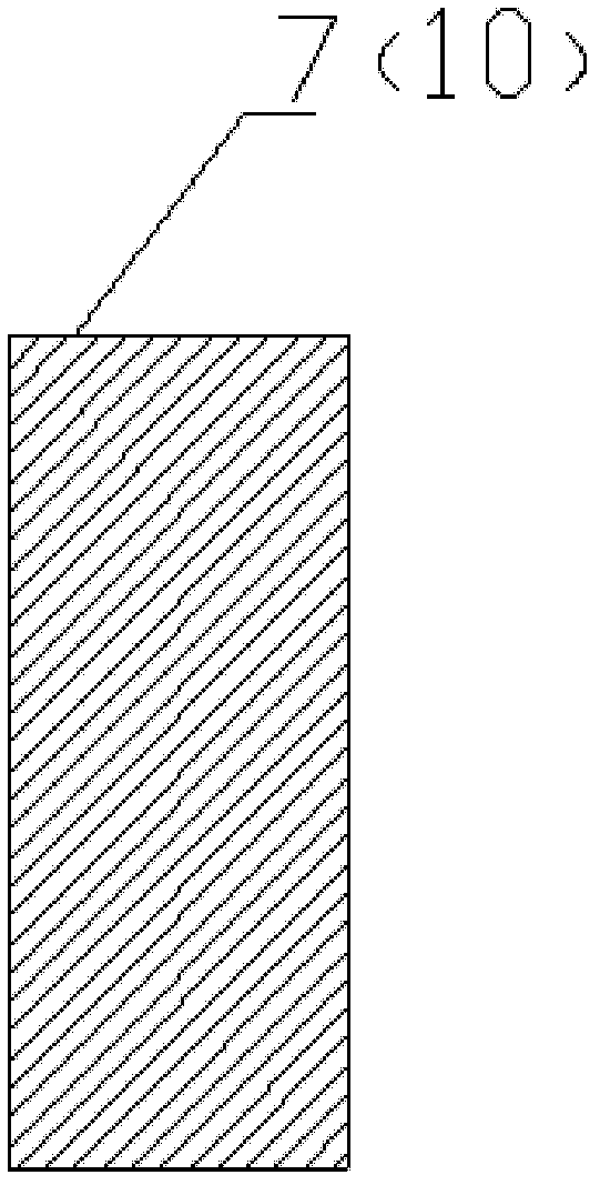 Device and method for quickly dispersing sand grains