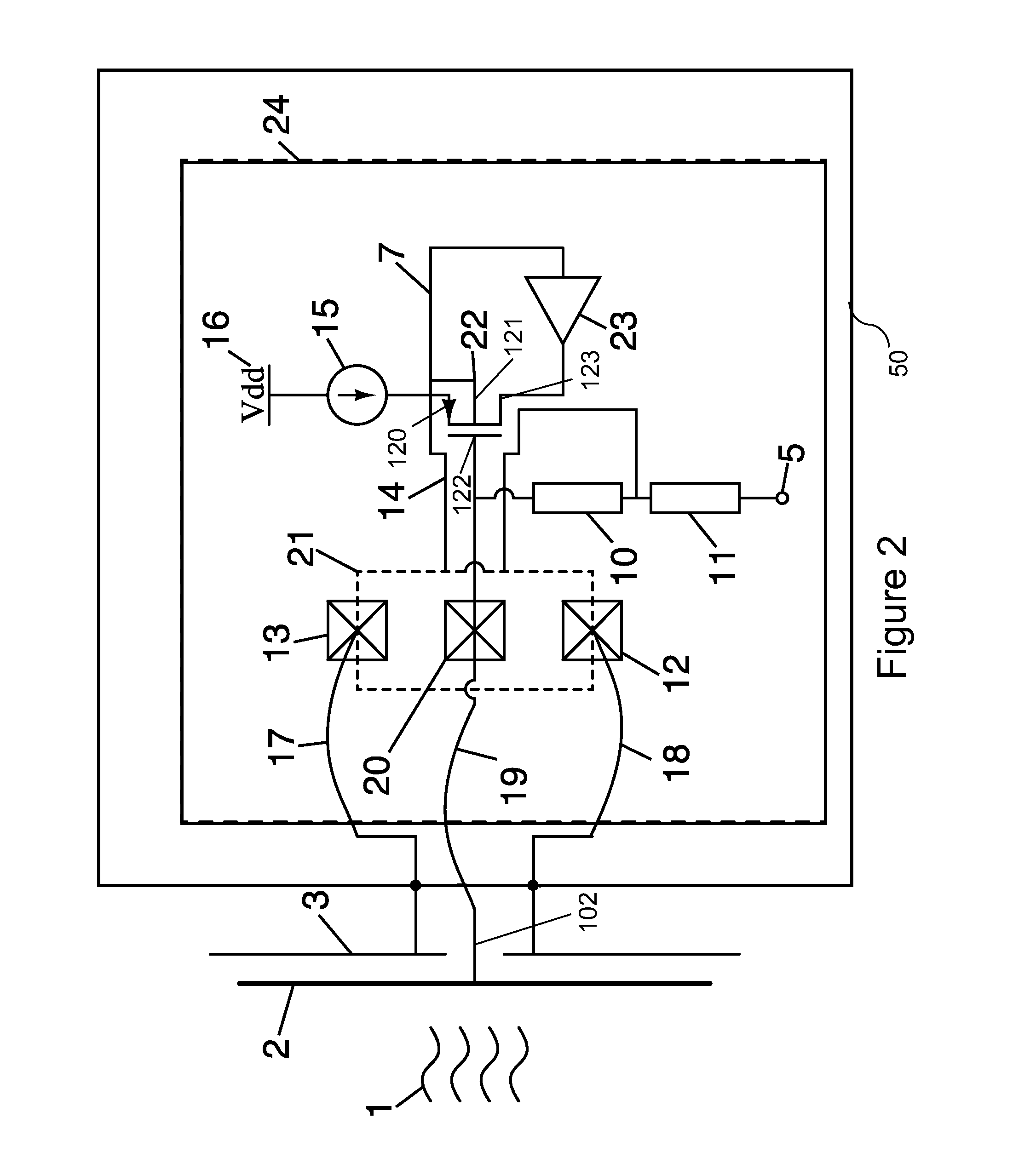 Integrated Electric Field Sensor