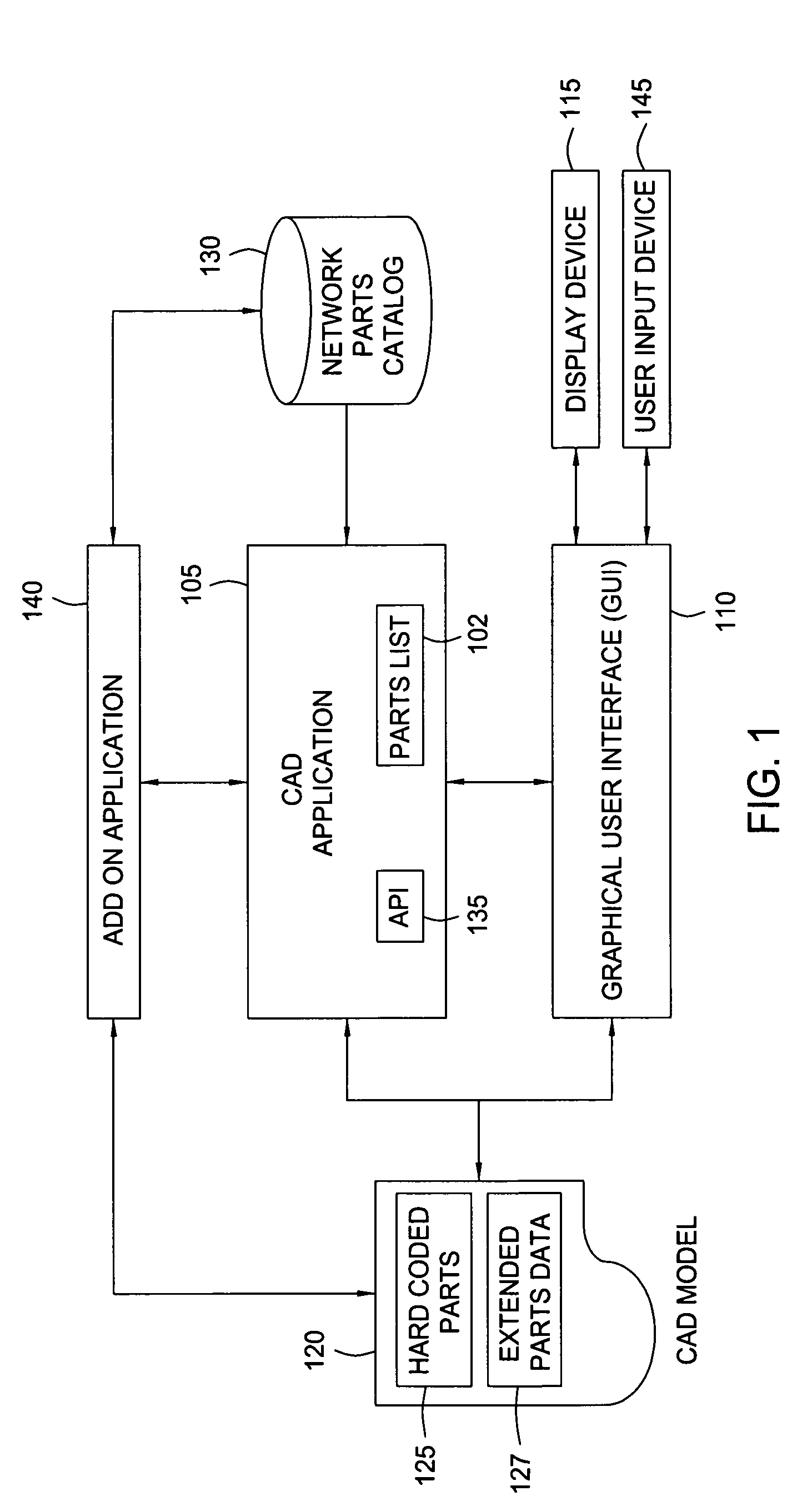 Method and apparatus for extensible utility network part types and part properties in 3D computer models