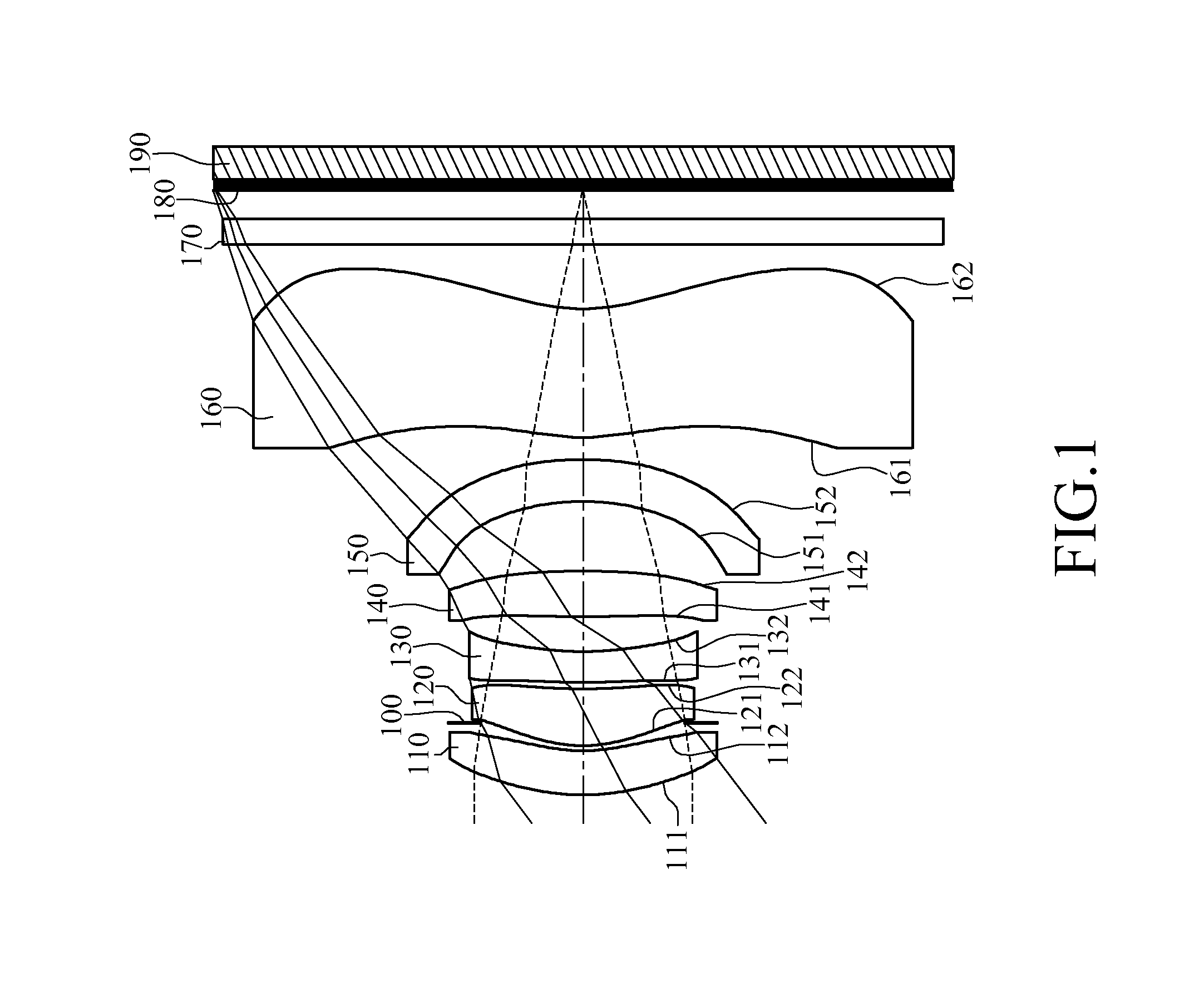 Image capturing lens assembly, image capturing device and mobile terminal