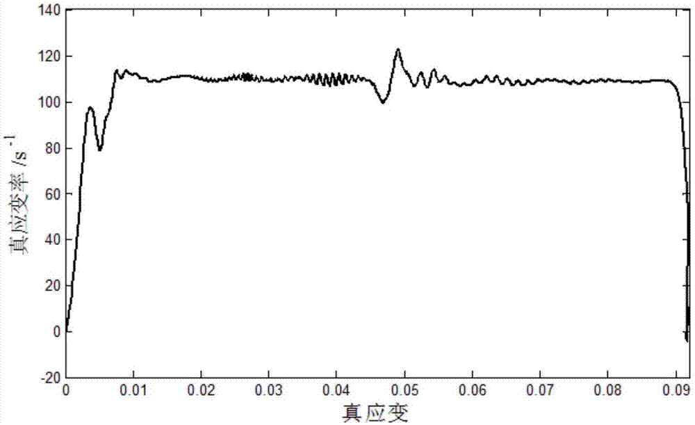 Method for testing large deformation impact tension of material