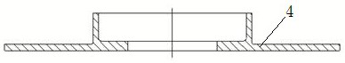 Integral spinning forming method of shock-absorbing shell with cooling fins