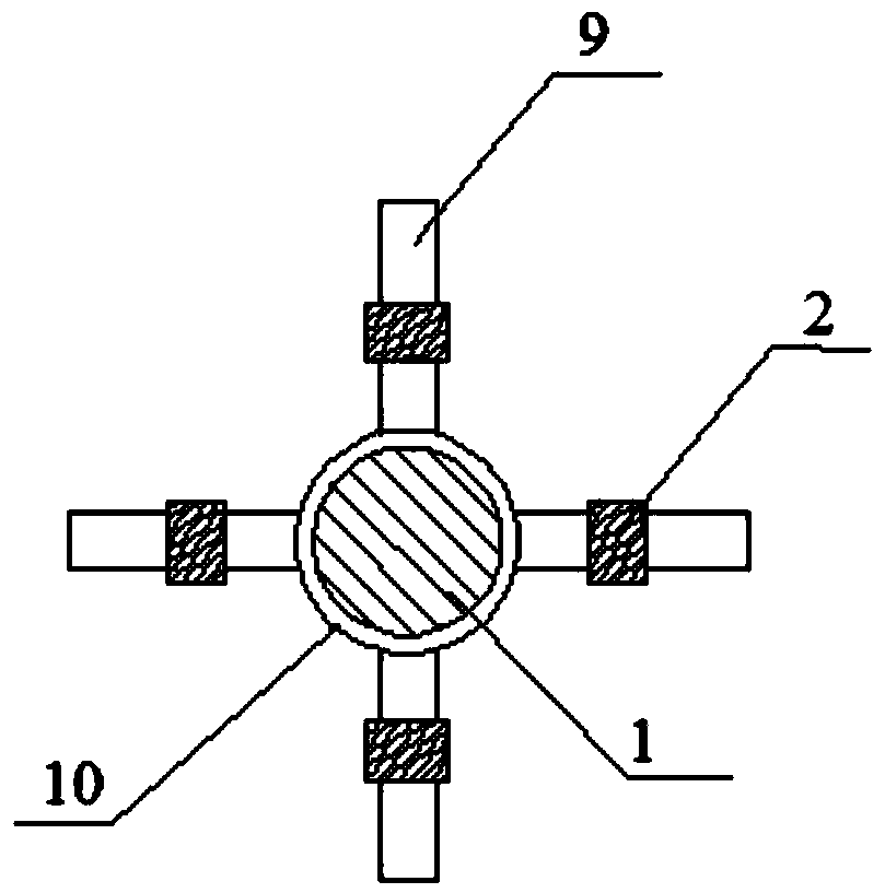 Splicing modular smart mixing device of distiller's yeast for winemaking