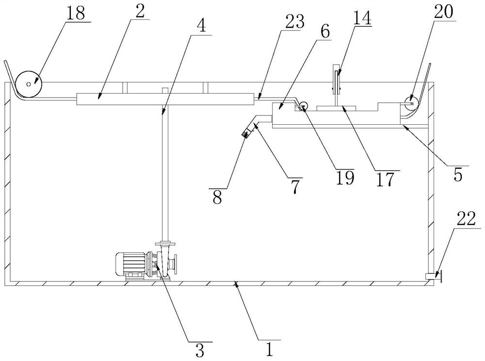 Oil control type oiling device for chemical fiber processing