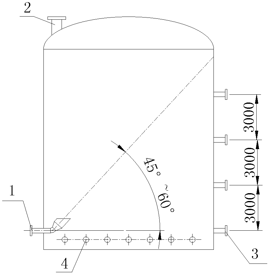 Oil-containing water-enriched scum dehydration treatment method