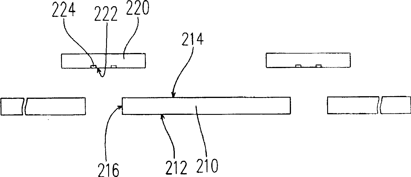 Chip packaging structure and manufacturing method therefor