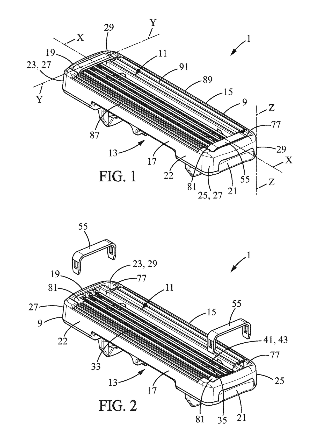 Shaving blade cartridge