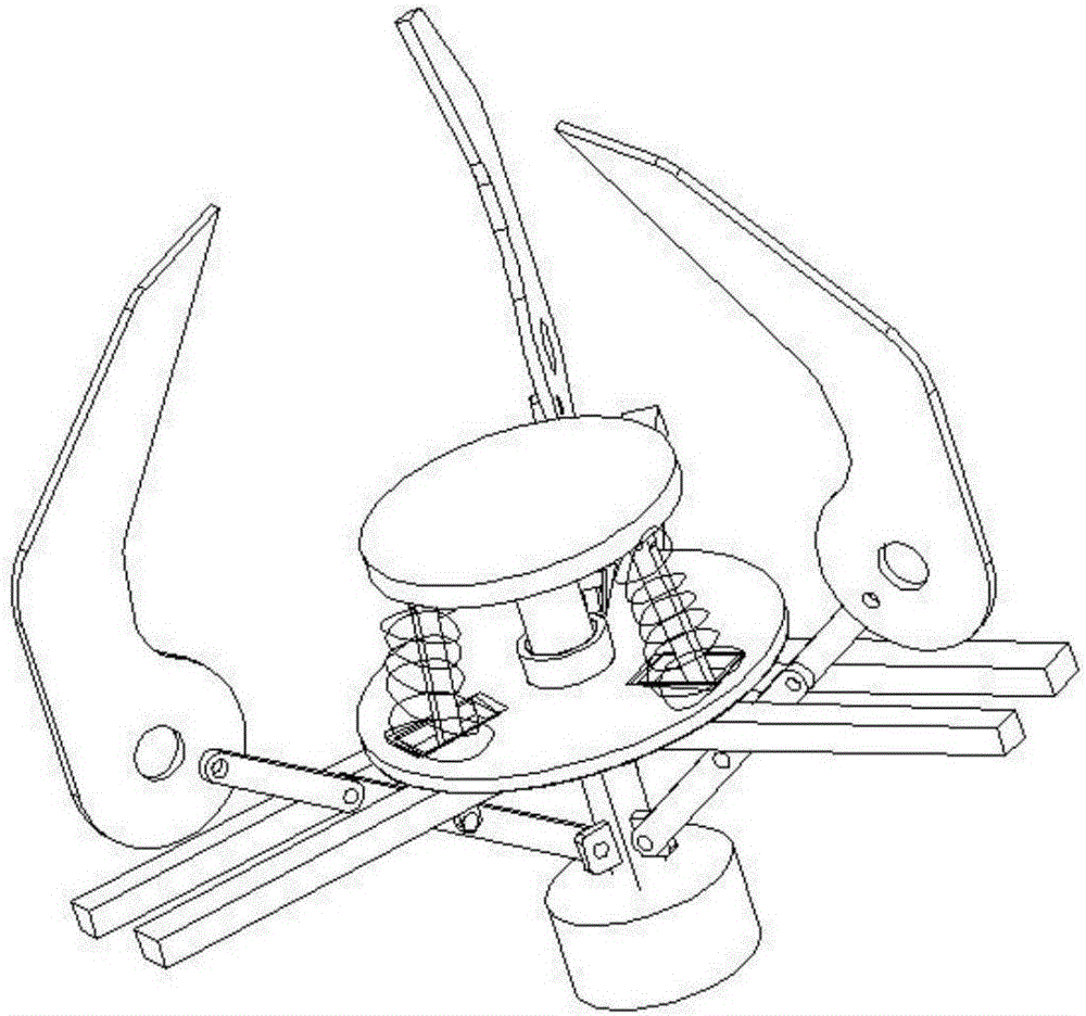 Electromagnetic mechanical gripper device