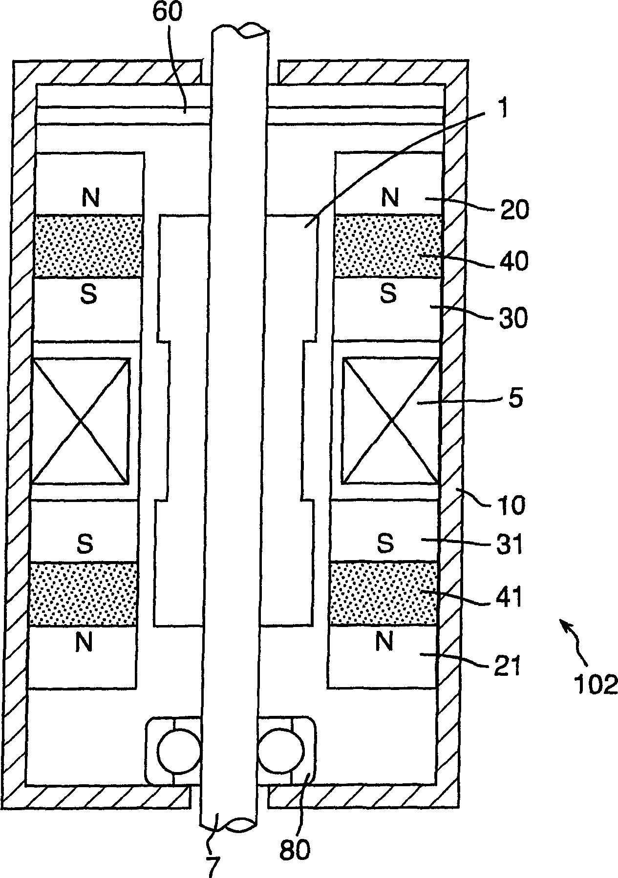 Linear oscillator and electrical driven toothbrush