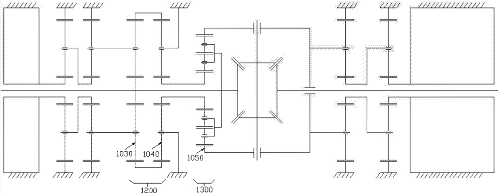 Electric differential with directional torque distribution function