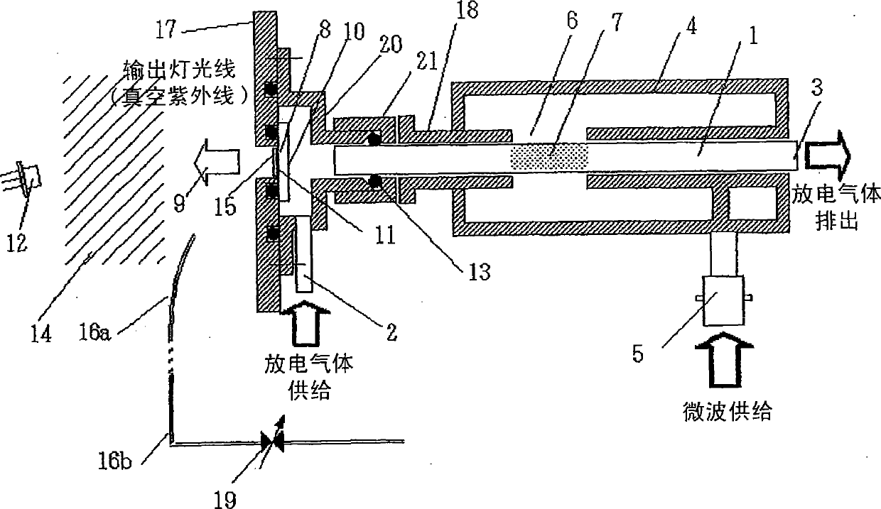 Optical performance recovery device, recovery method and optical system used for the device