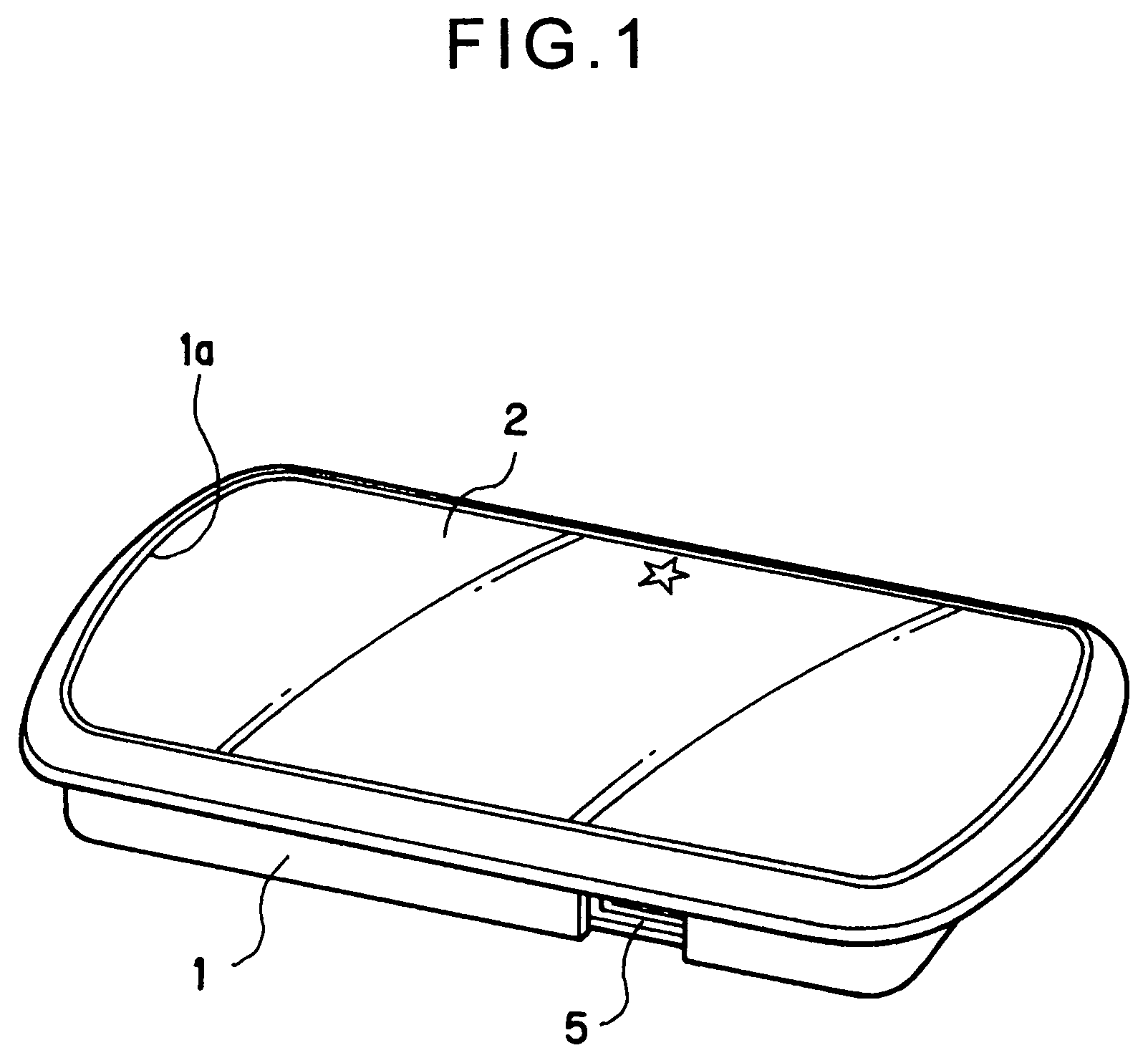 Touch sensor operated vehicle room lamp to be turned on and off