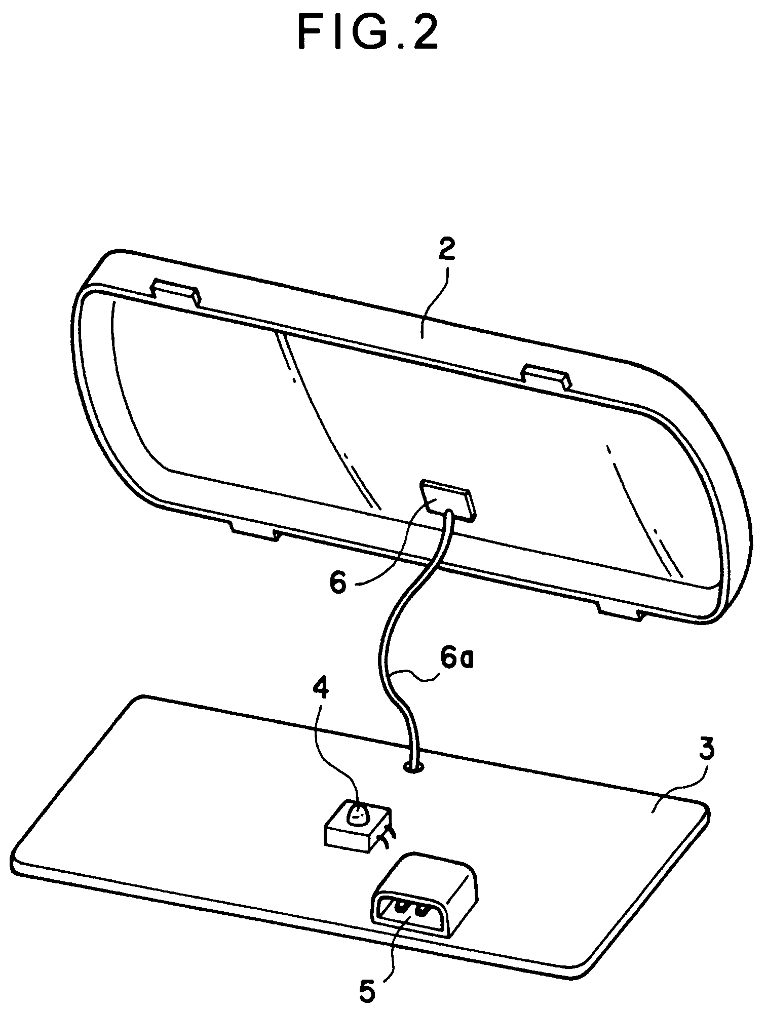 Touch sensor operated vehicle room lamp to be turned on and off