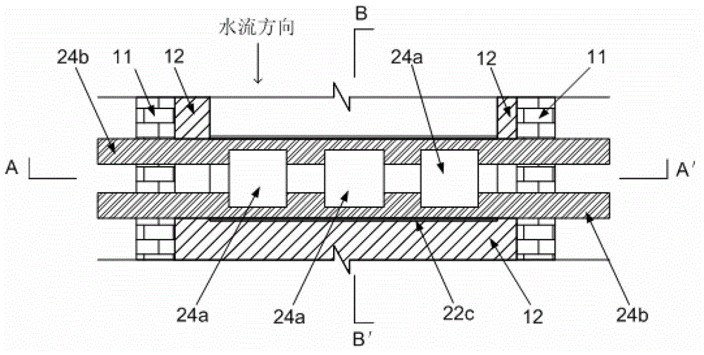 System for measuring bed load silt discharge of river model test