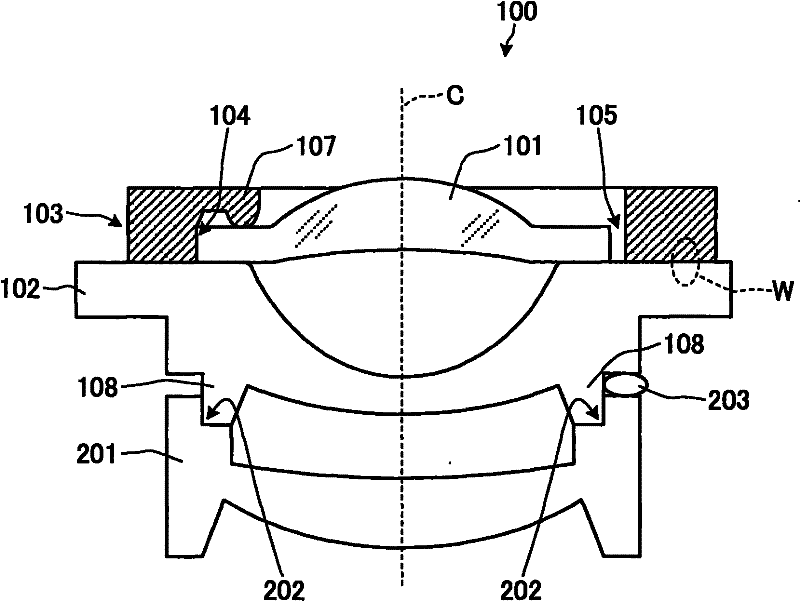 Optical device, imaging device, method for manufacturing optical device