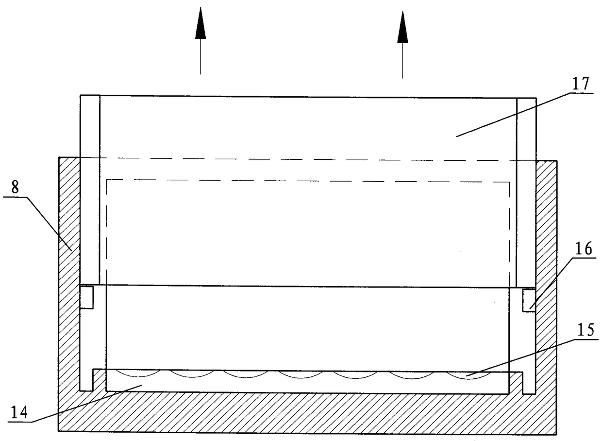 A high-efficiency continuous membrane screening self-priming liquid vinegar fermentation equipment and process