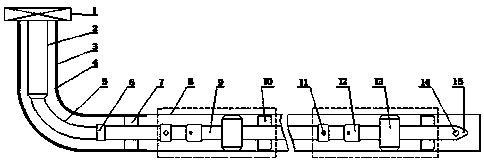 Tubular column for evenly injecting steam in SAGD (Steam Assisted Gravity Drainage) horizontal well and process