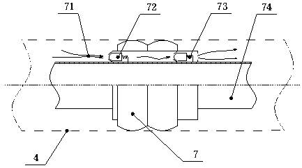 Tubular column for evenly injecting steam in SAGD (Steam Assisted Gravity Drainage) horizontal well and process