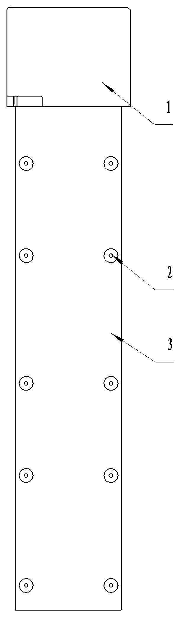 Parallel-plate multi-electrode capacitance type oil level sensor