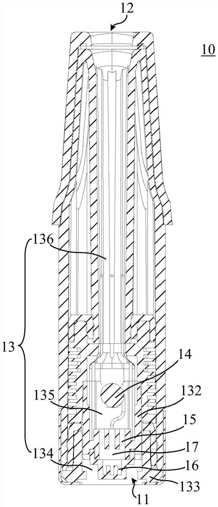 Electronic atomization device and atomizer thereof