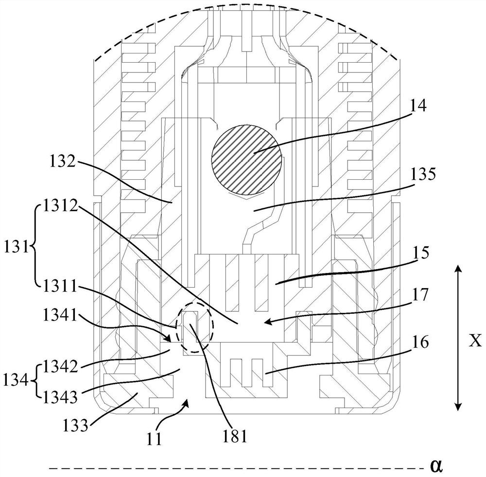 Electronic atomization device and atomizer thereof