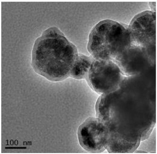 Application of magnetic nanoparticles in nucleic acid extraction and preparation method thereof