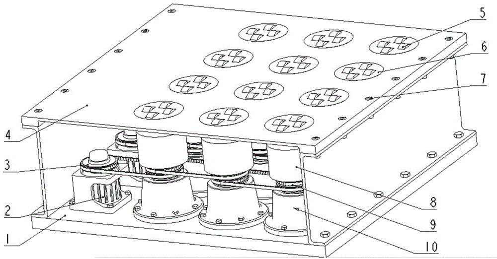 Omnibearing automatic logistics conveying sorting machine