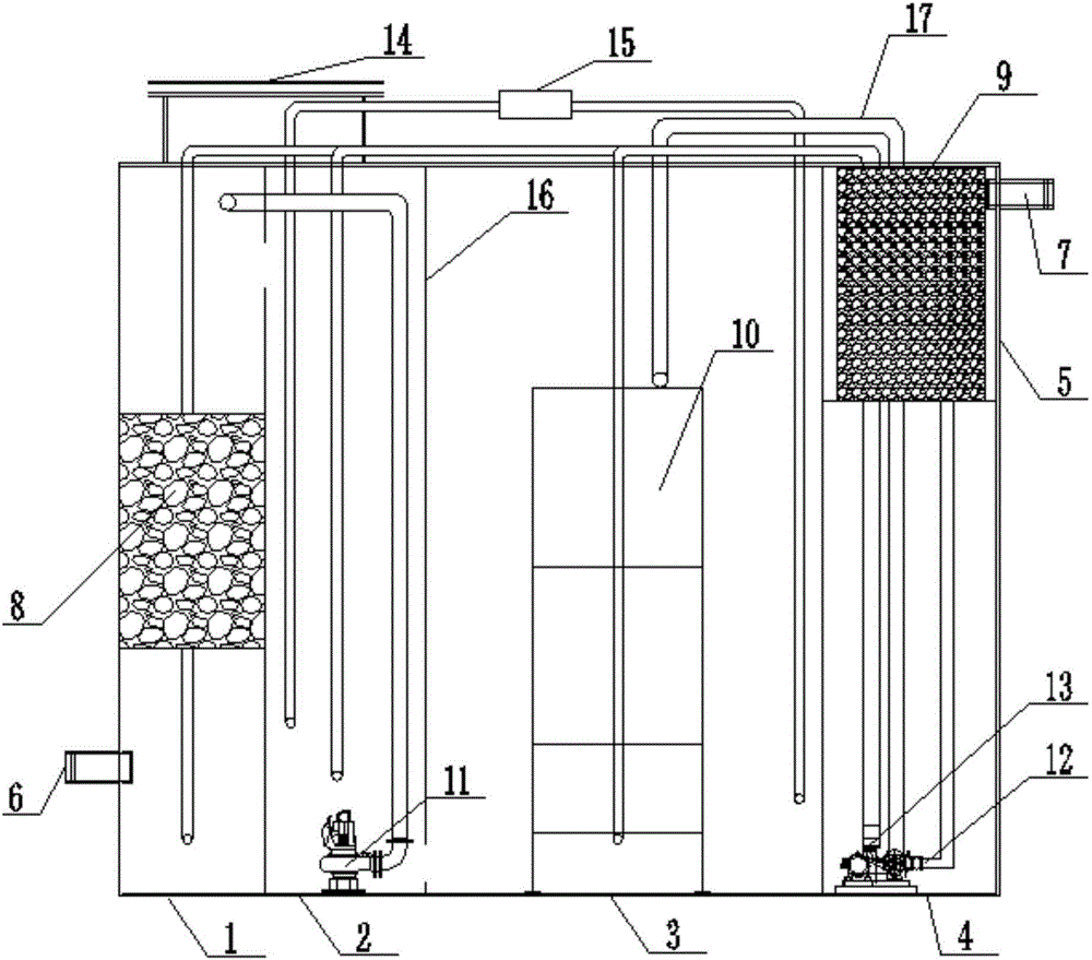 Precise dephosphorization nanomaterial and preparation method thereof and conventional power integrated sewage treatment equipment