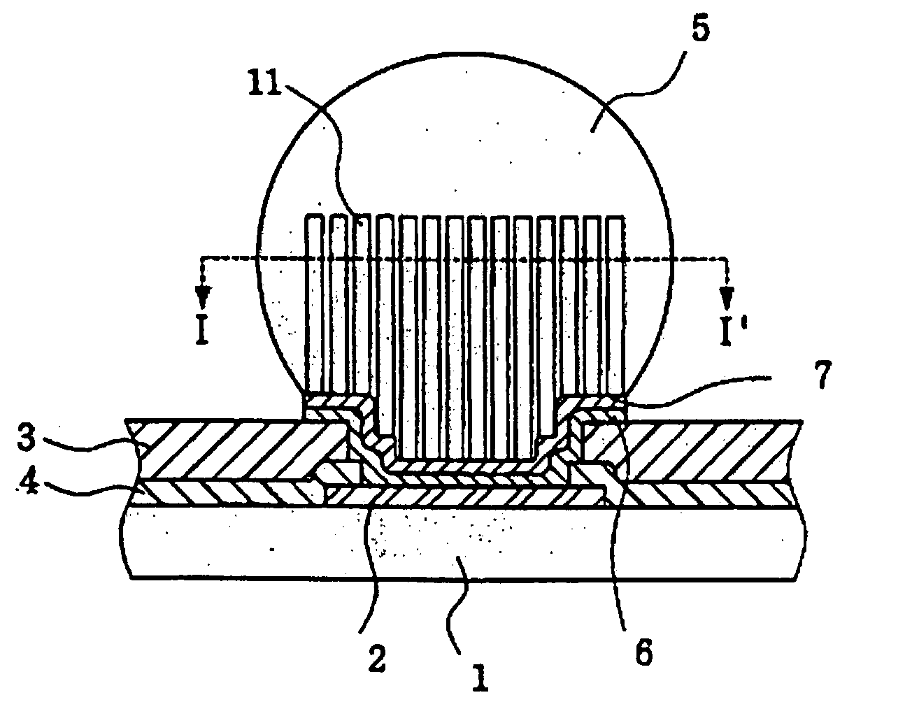 Reinforced solder bump structure and method for forming a reinforced solder bump