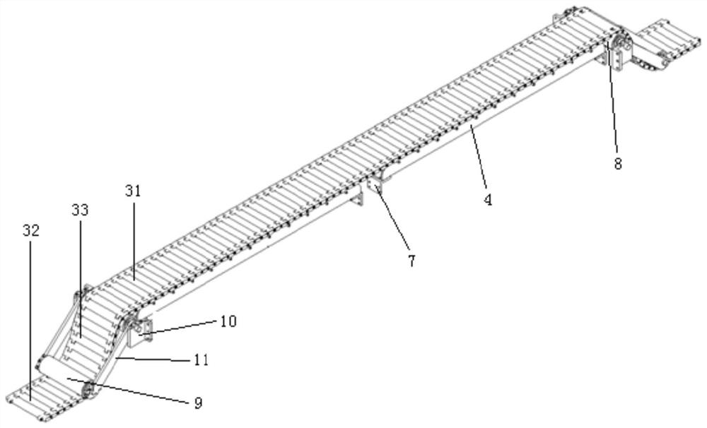 Heavy track equipment for ground protection of automatic drilling machine tool