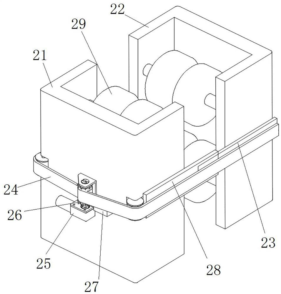 Pole-climbing robot