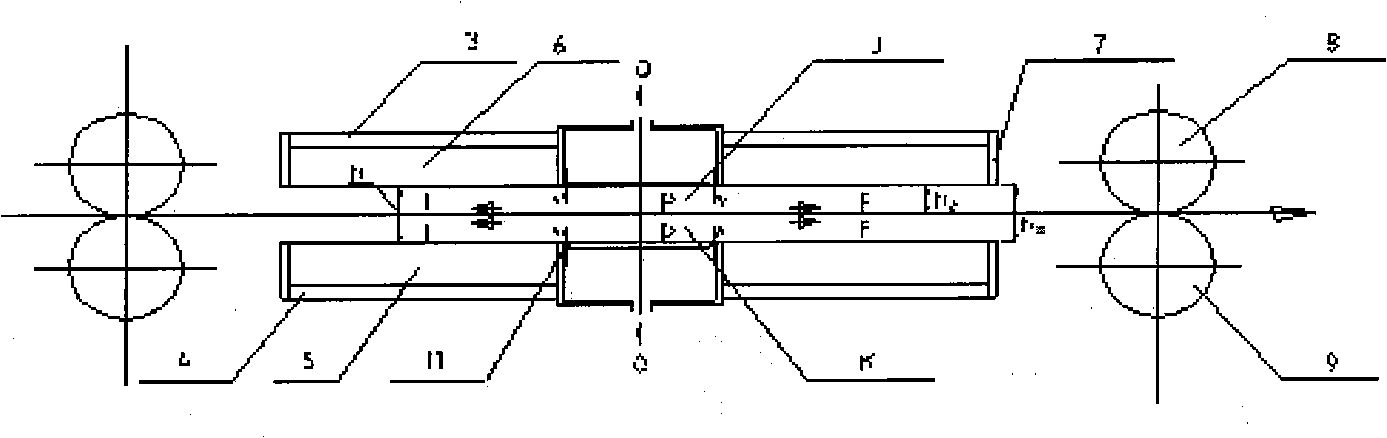 Static-pressure horizontal electroplating bath