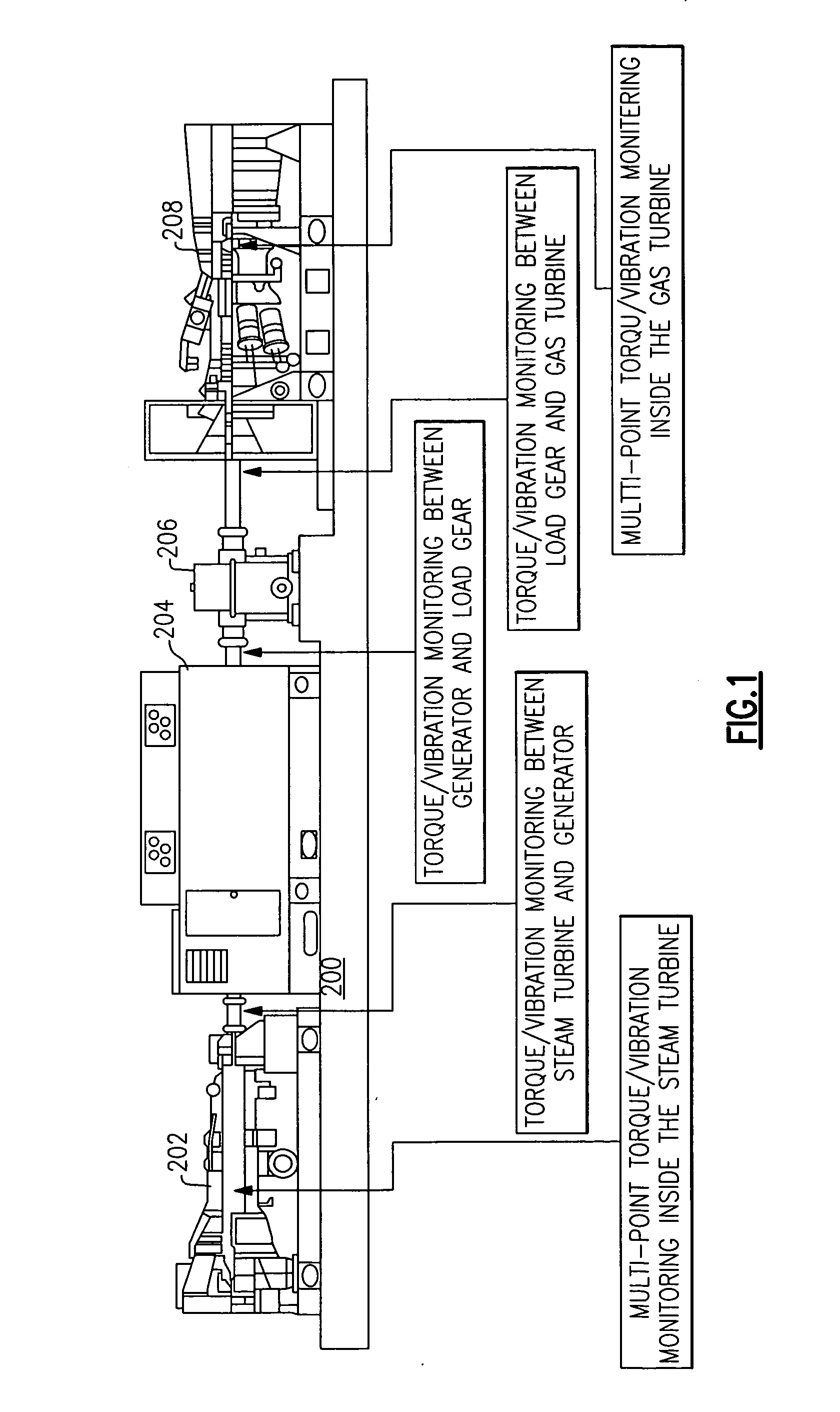 Turbomachinery system fiberoptic multi-parameter sensing system and method